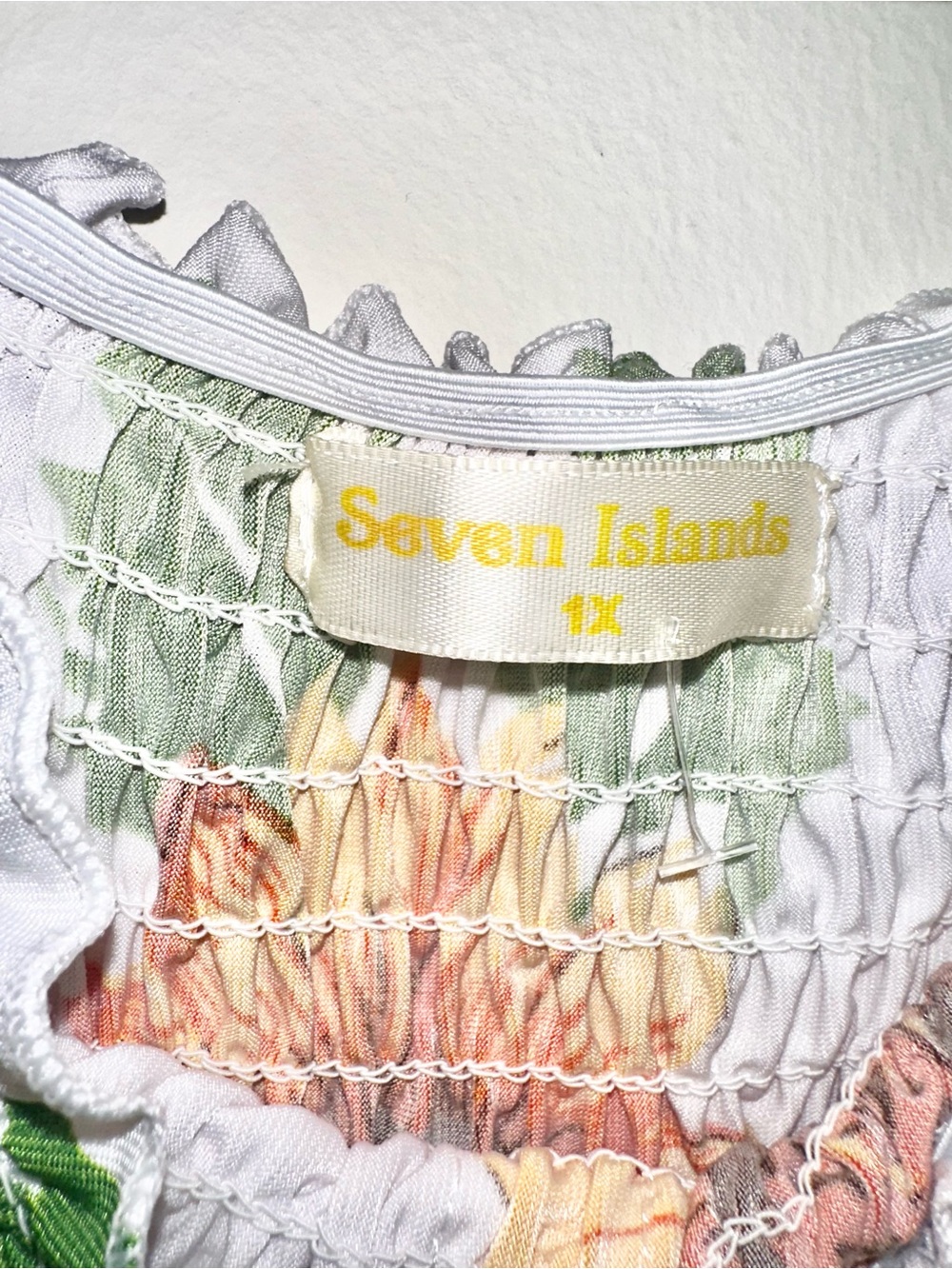 White Sunflower Maxi Dress - Picture 6 of 6